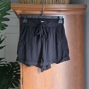 SO Black Soft Shorts